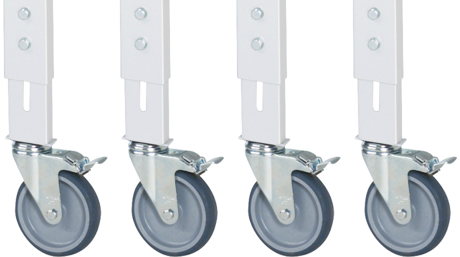 Rollensatz, Traglast 450 kg, Ø125 mm