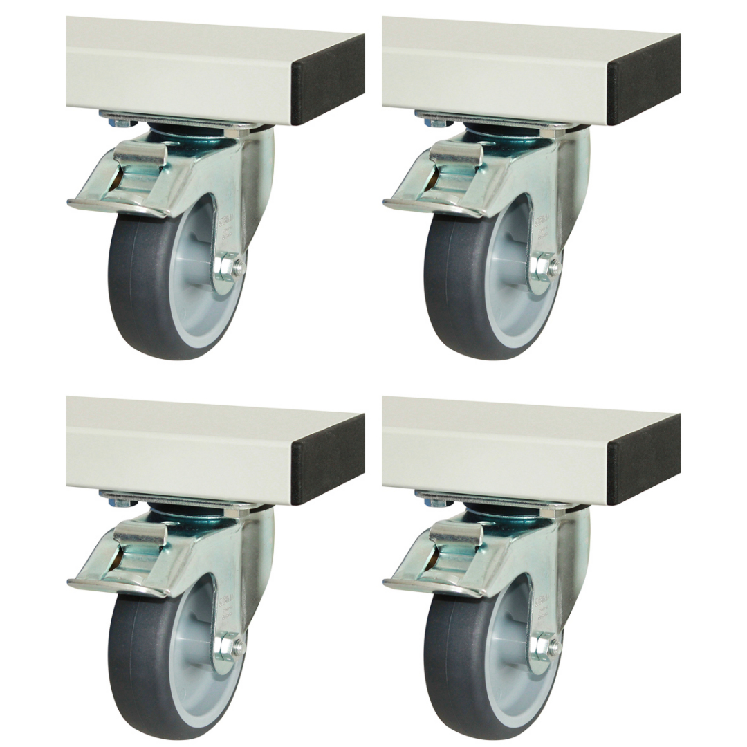 Rollensatz, Traglast 600 kg, Ø100 mm