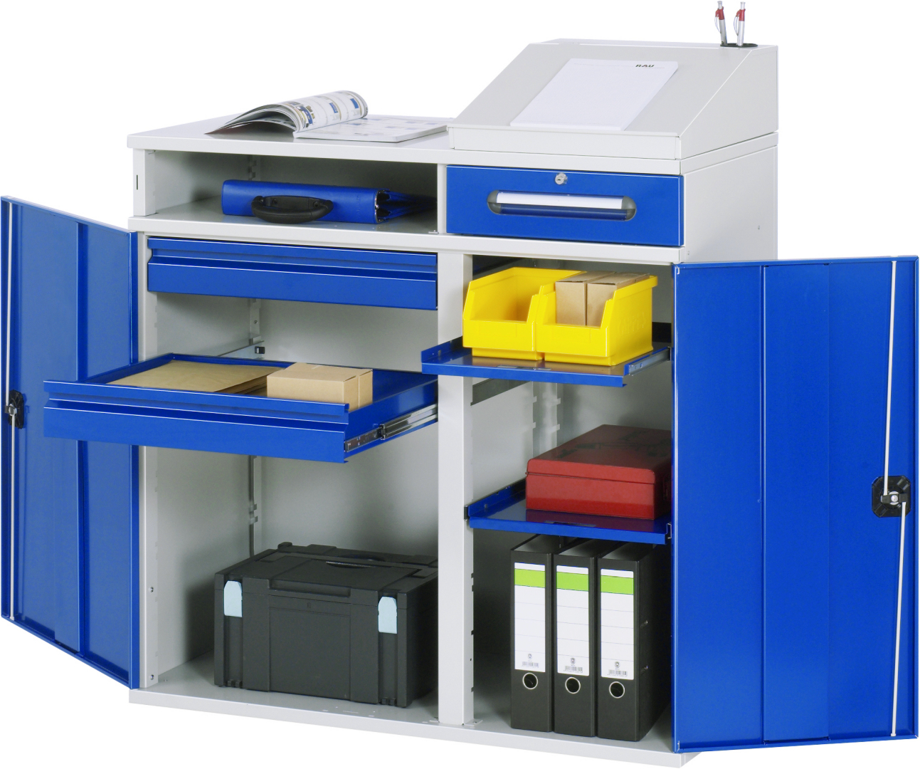 Beistellschrank-Stehpult - Modell 07