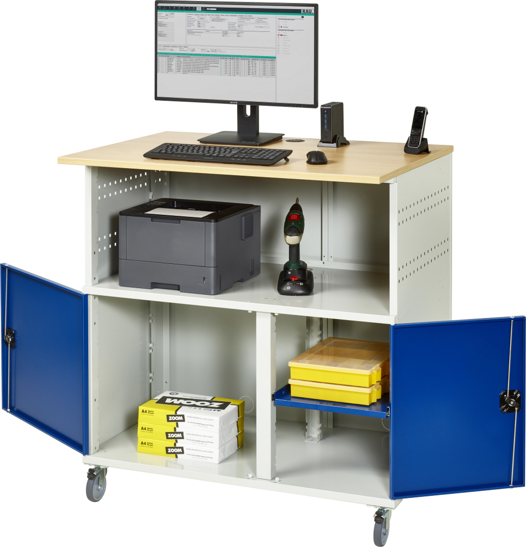 Computer-Tisch - Modell 1023 - mobil