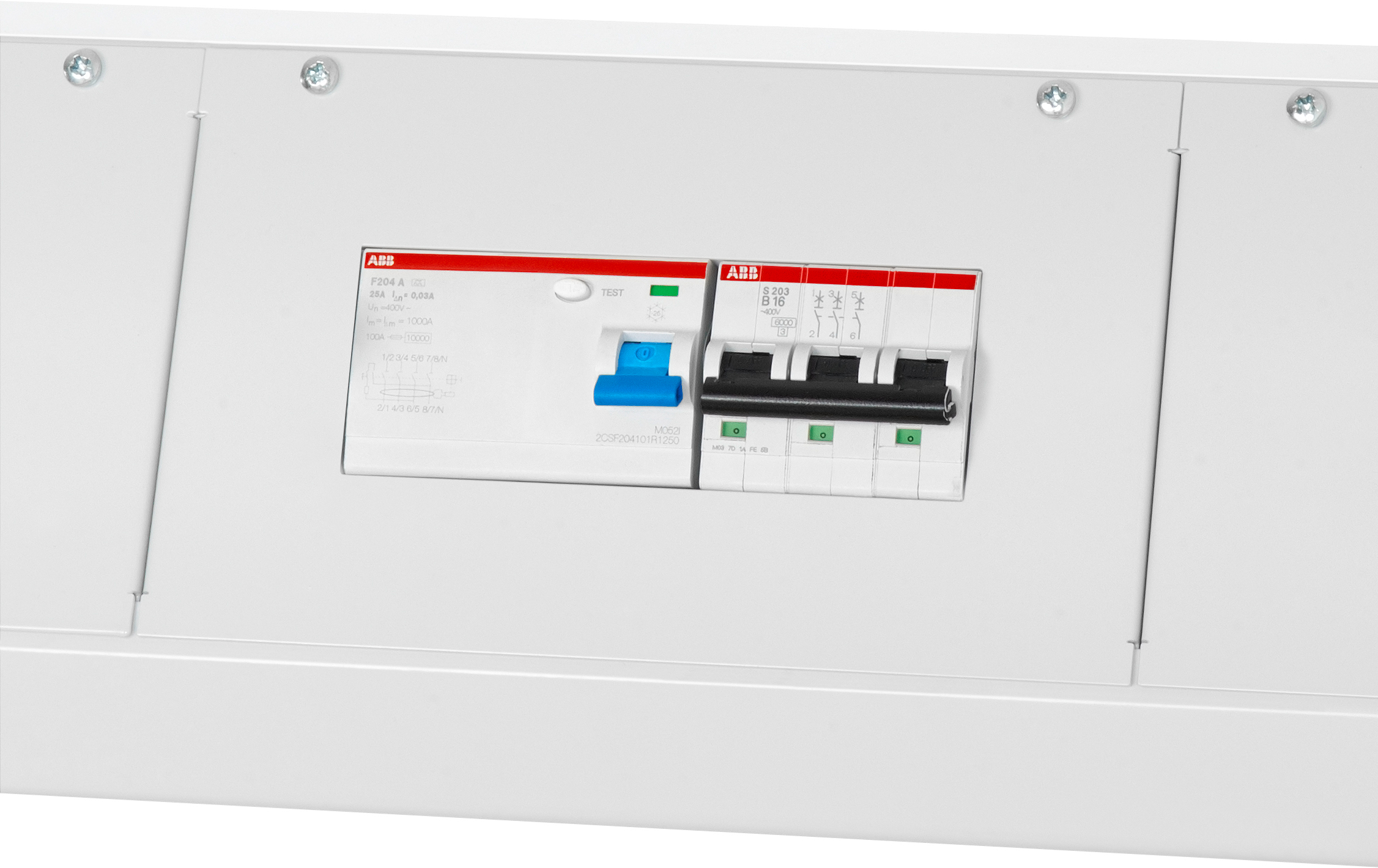 Einbaumodul - FI-LS für 400V